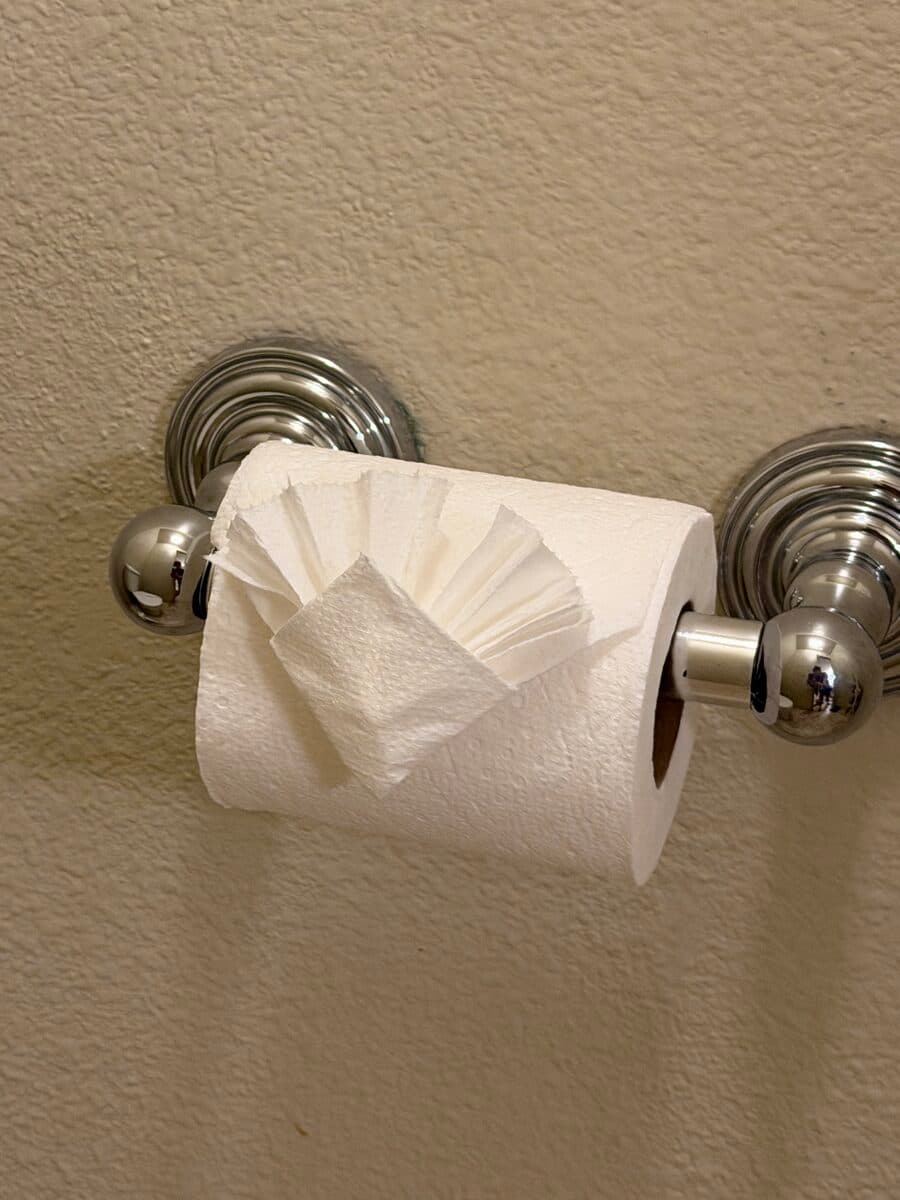 Decorative TP Fan Fold